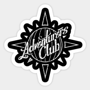 Adventurers Club 89's White Sticker